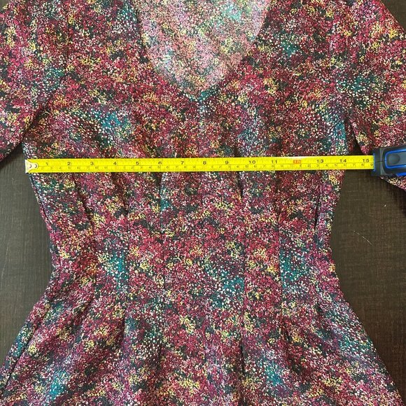 Floral BCBGeneration Mini Dress Size 0 - Picture 5 of 9
